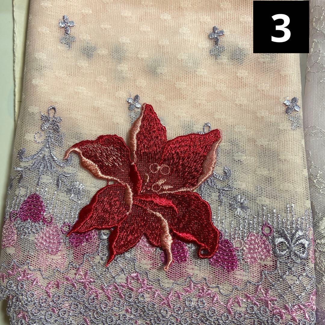 ポケットティッシュケース赤いお花確認用