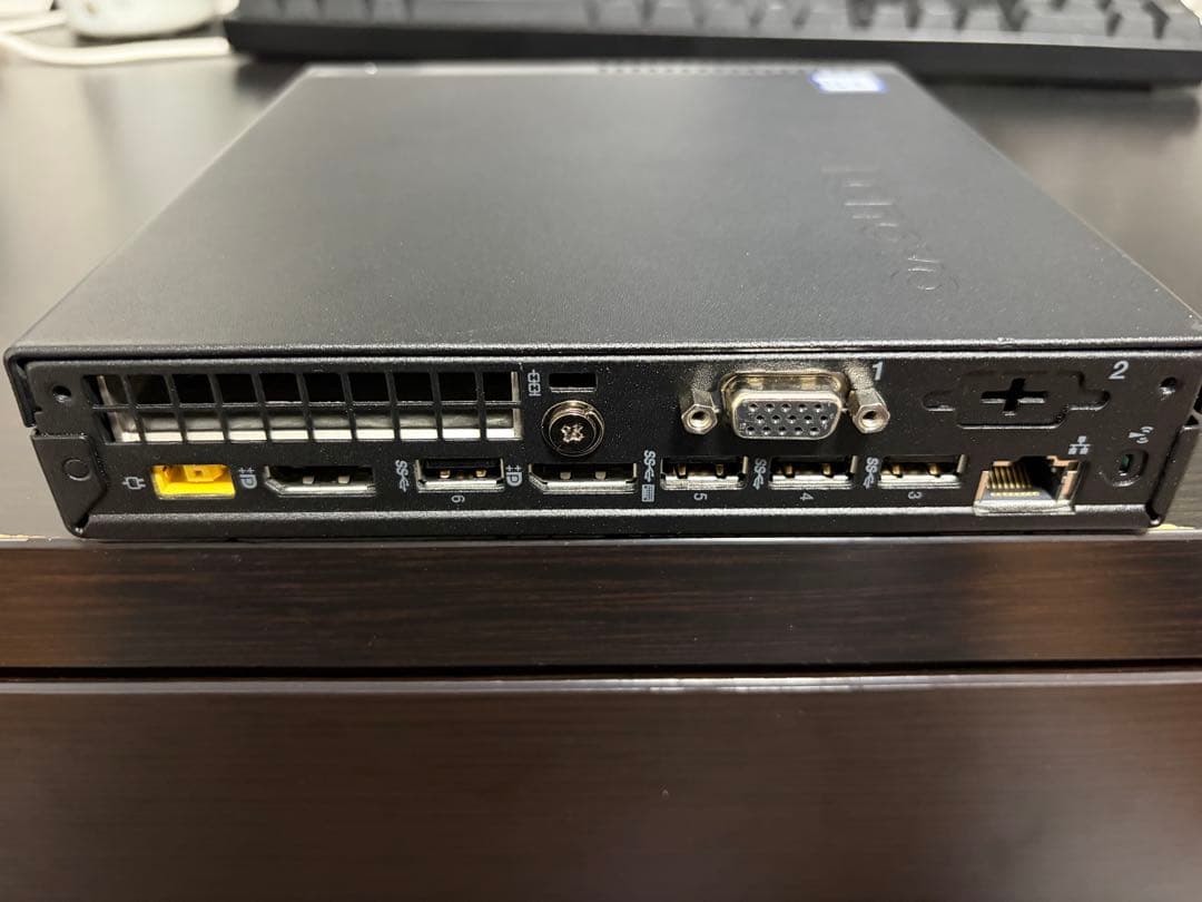 【※内蔵ディスクレス】Lenovo ThinkCentre M710q ミニPC