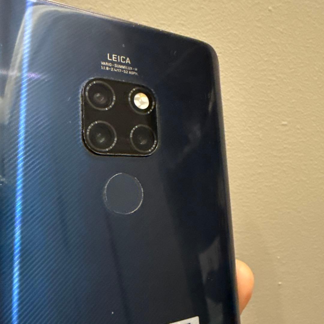 Huawei mate20 128g 濃い青