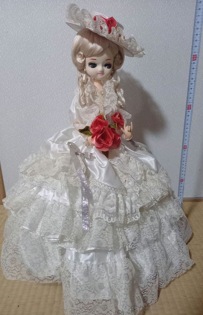 昭和レトロ　フランス人形　高さ約60cm
