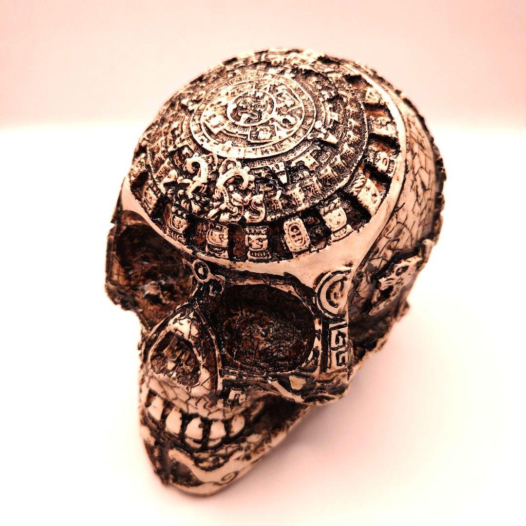 アステカカレンダー アステカスカル カラベラ チカーノ ローライダー メキシコ