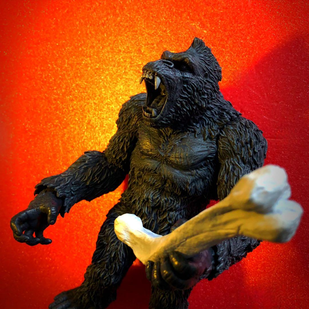 値下げ中◆キングコング 髑髏島7インチ アクションフィギュア MEZCO