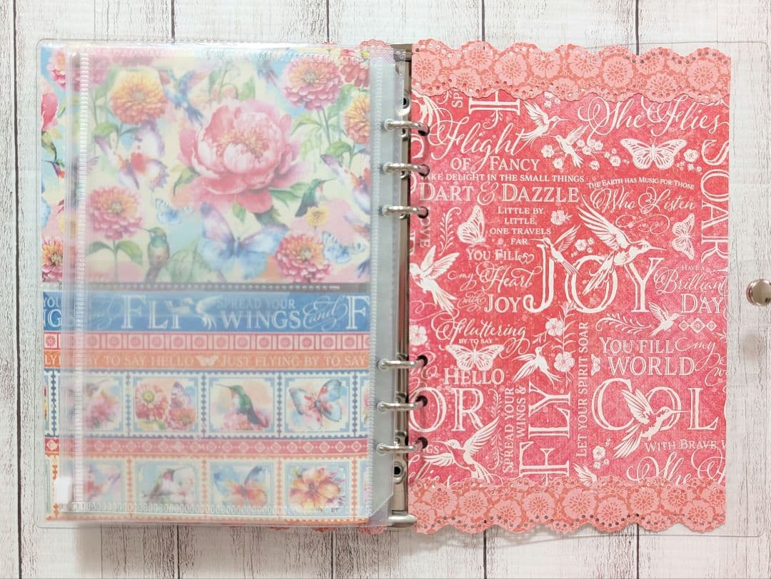 おすそ分けファイル♡ Graphic45・Flight OF FANCY♡ A5