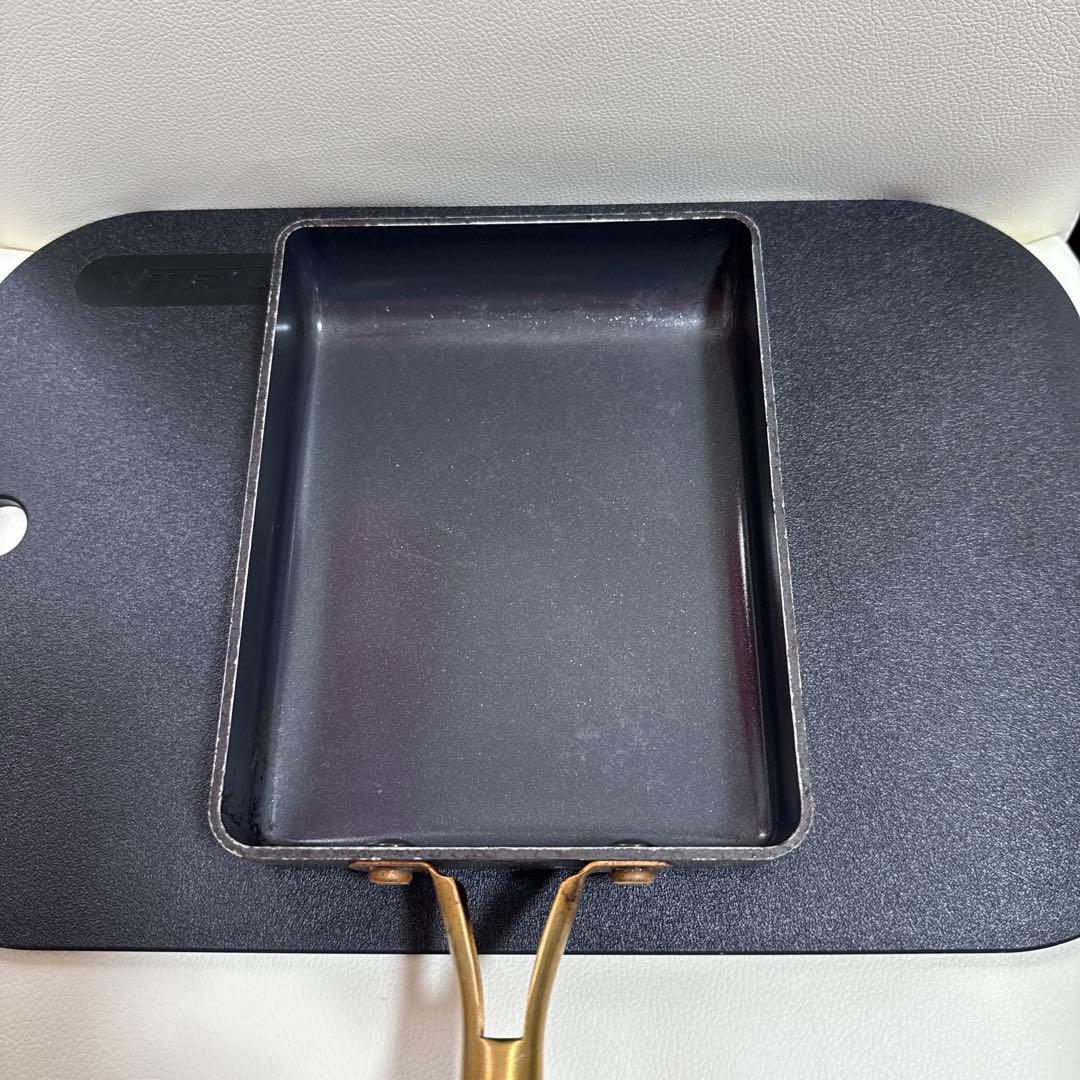 ⭐️GREENPAN 卵焼き器 取っ手付きゴールド⭐️数回使用⭐️