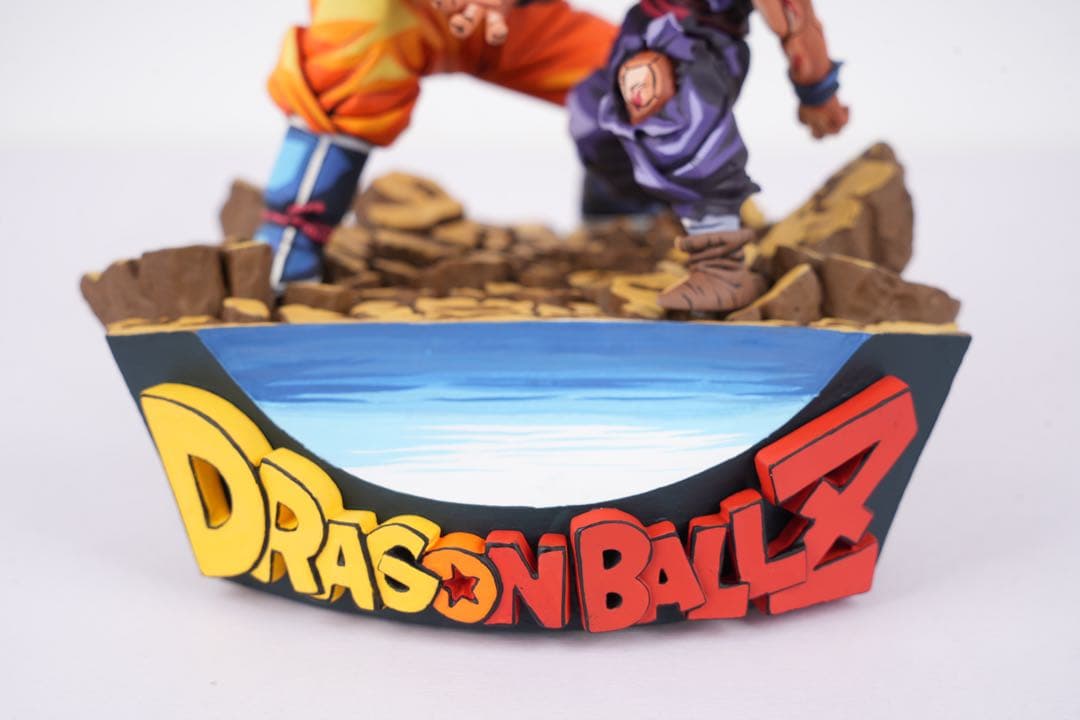 ドラゴンボール 親子かめはめ波　リペイント　二次元彩色　フィギュア　プルーヴィー
