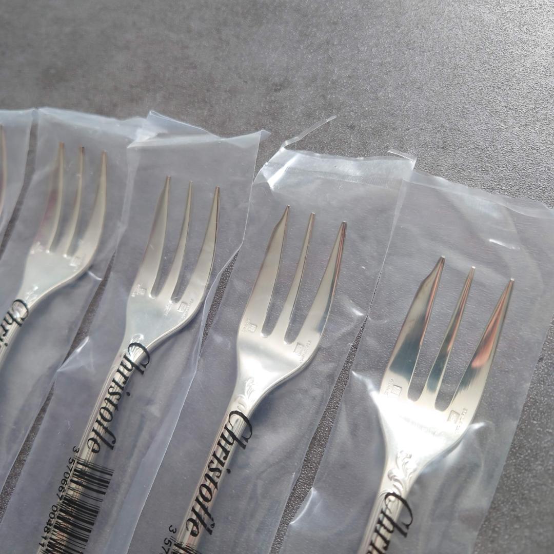 クリストフル マルリー ケーキフォーク 未開封 5点