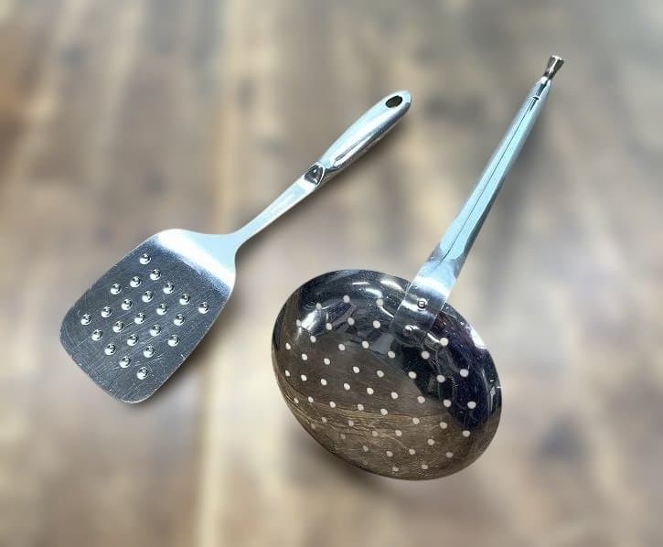 調理器具 ８点 そば揚げ カス揚げ うどんあげ おたま ターナー ロート