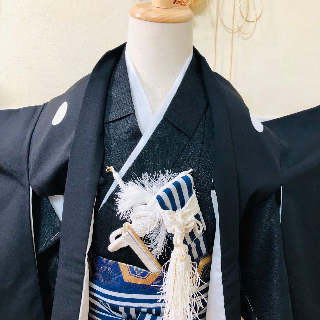 七五三五歳‼️完全️フルセット高級❤️黒紋付正装❤️ 家から揃えるなし