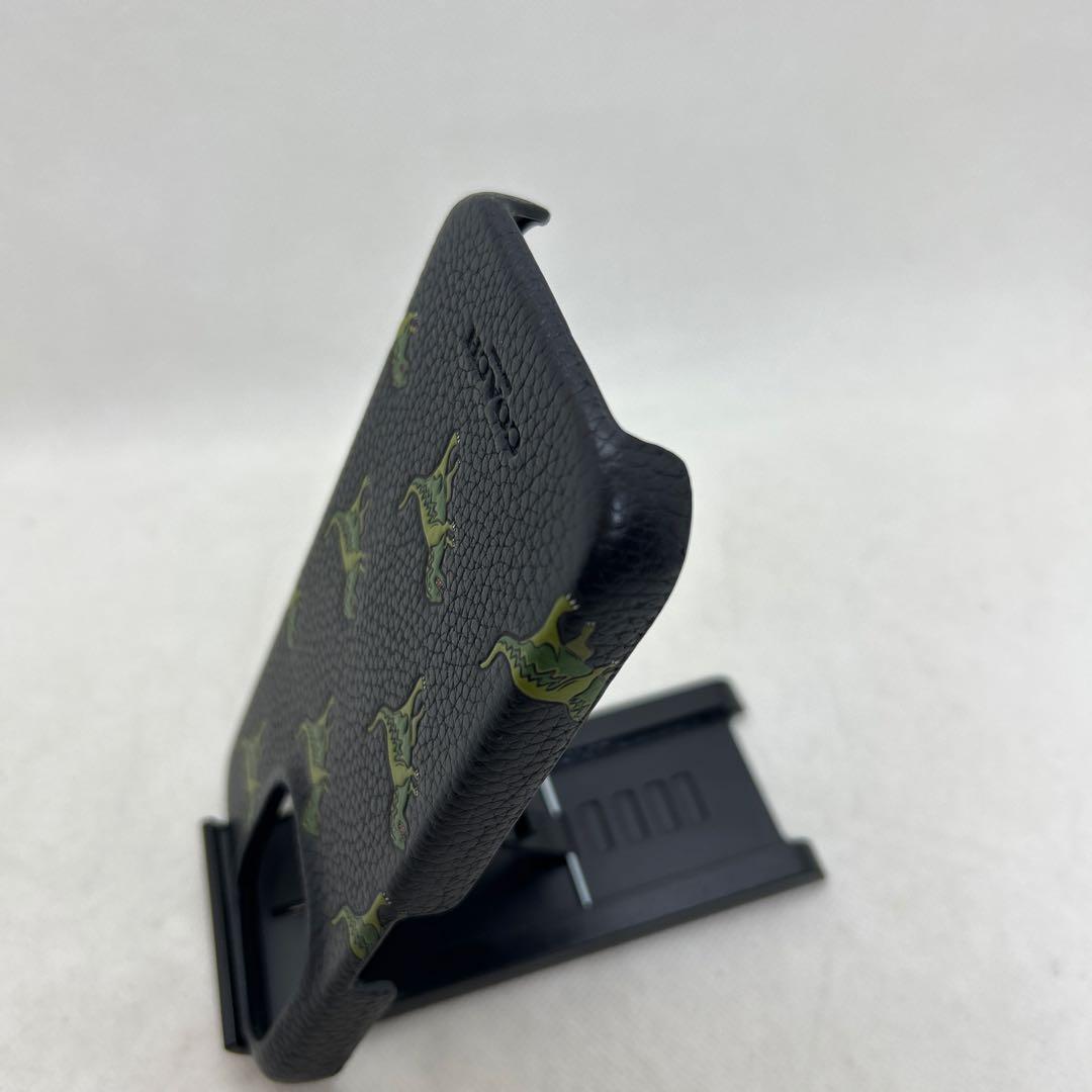 コーチ　スマホ カバー ケース　REX レキシー　恐竜　iPhone 14PRO
