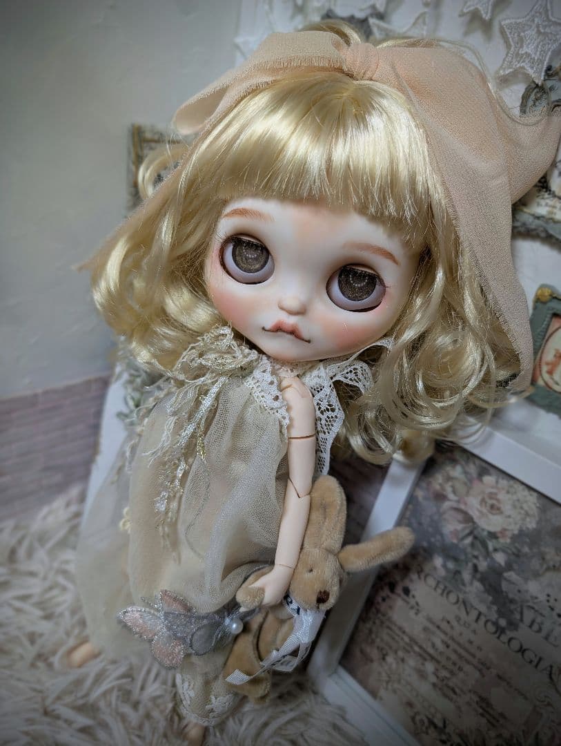 白まる❁︎アイシードール❁︎カスタム❁︎of付き