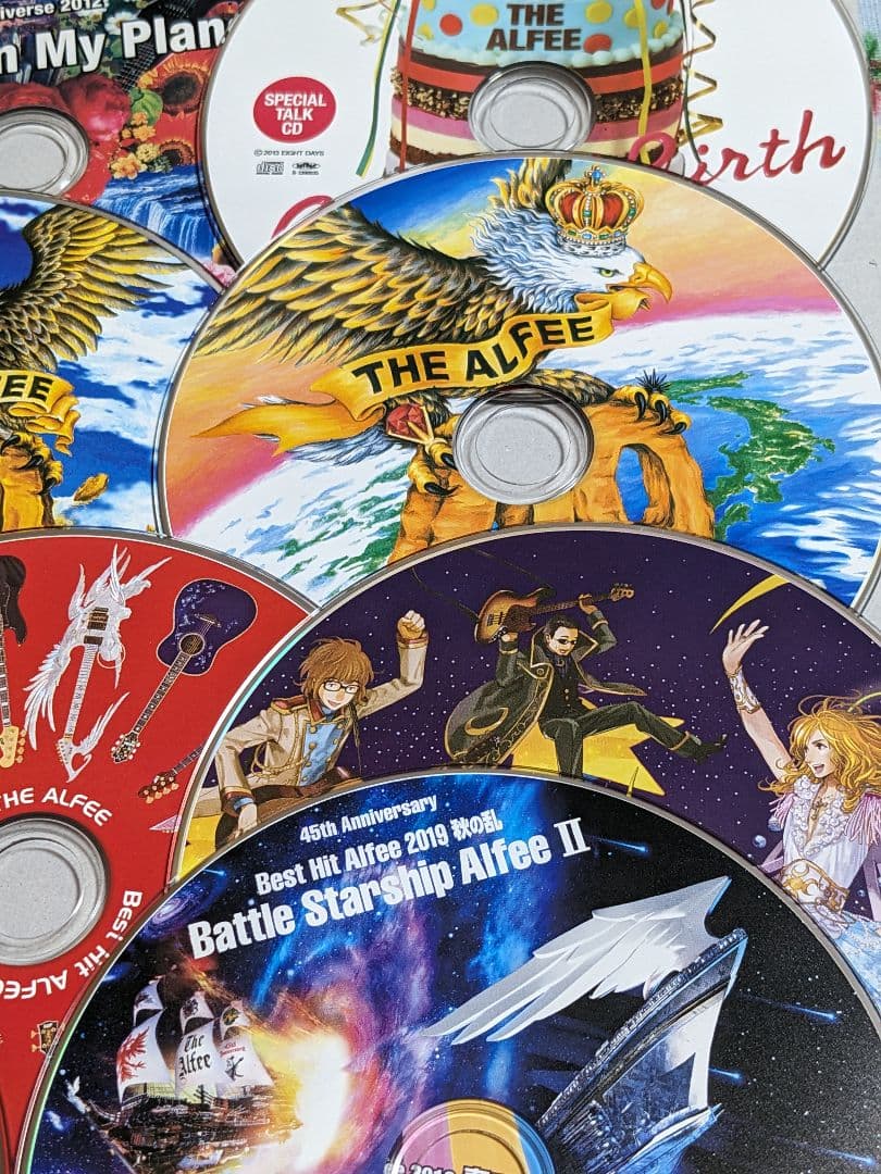 THE ALFEE ツアーパンフ付録トークCD 14枚