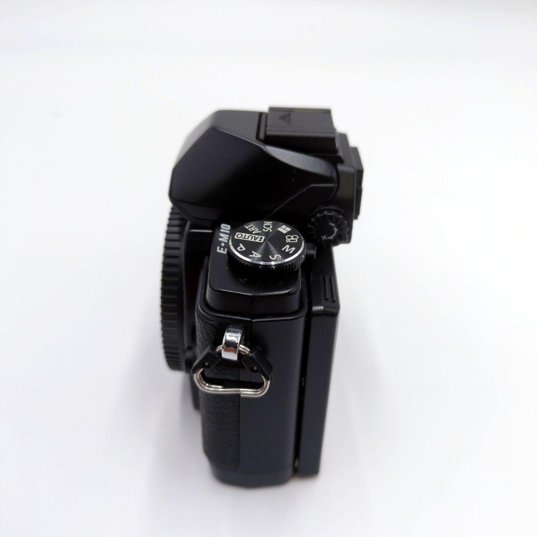 【極美品】OLYMPUS OM-D E-M10 ダブルズームキット ブラック