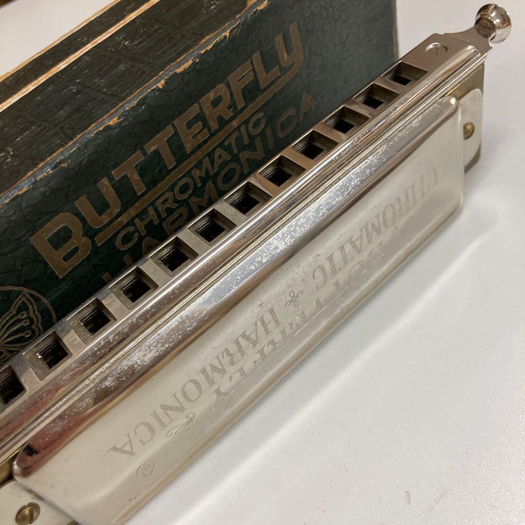 CHROMATIC HARMONICA　バタフライ ハーモニカ