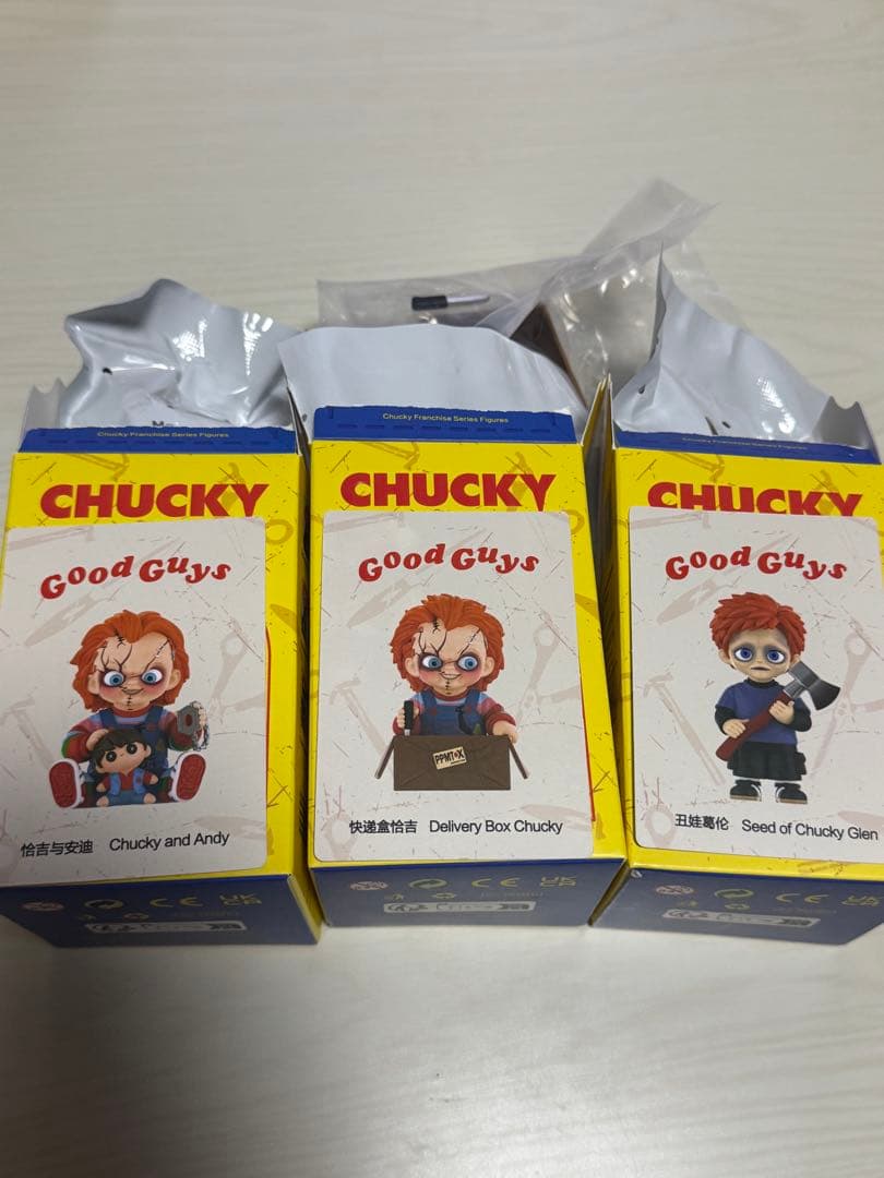 POP MART チャッキー Chucky フィギュア 3体セット