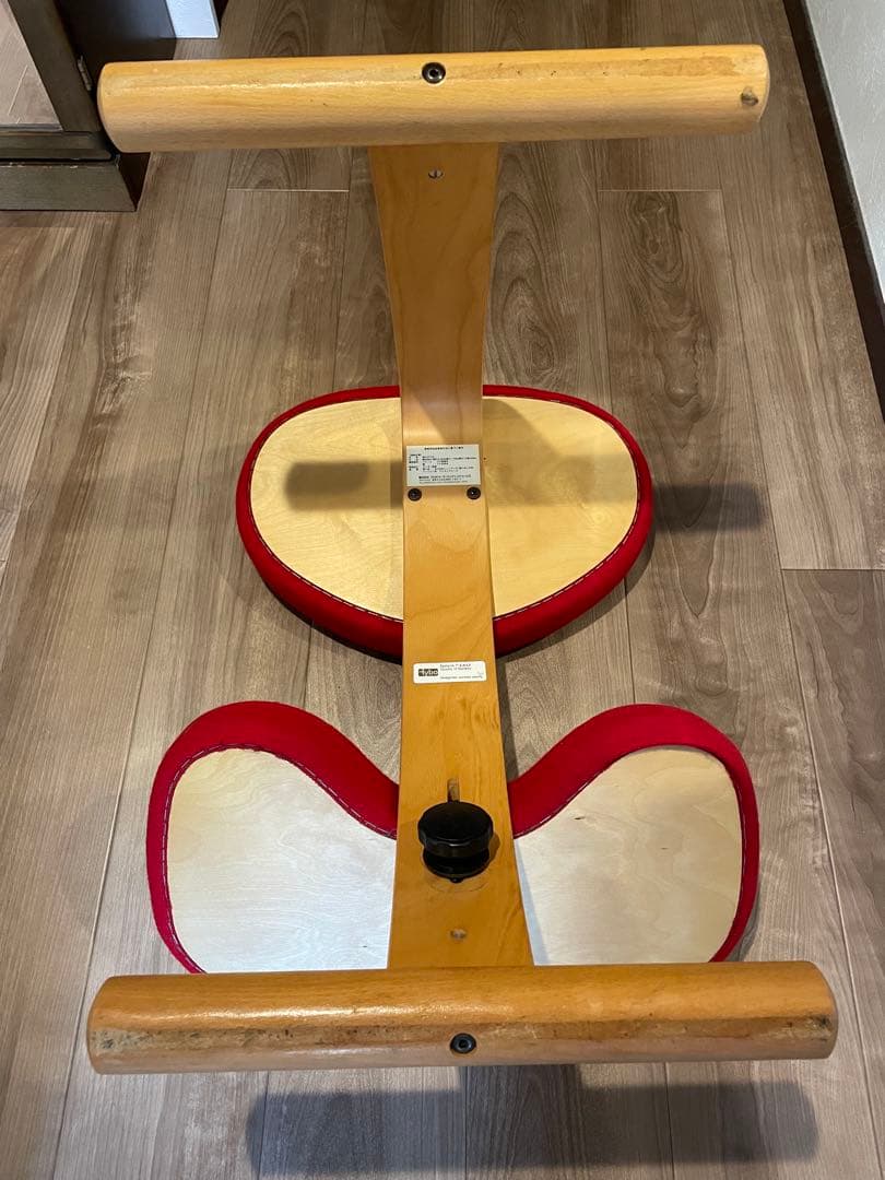 バランスラボ バランスチェア バランスイージー レッド (取説あり)