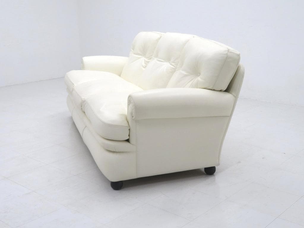 展示品　ポルトローナフラウ　総本革　レザー　ドリーム　3人掛けソファ　モダン