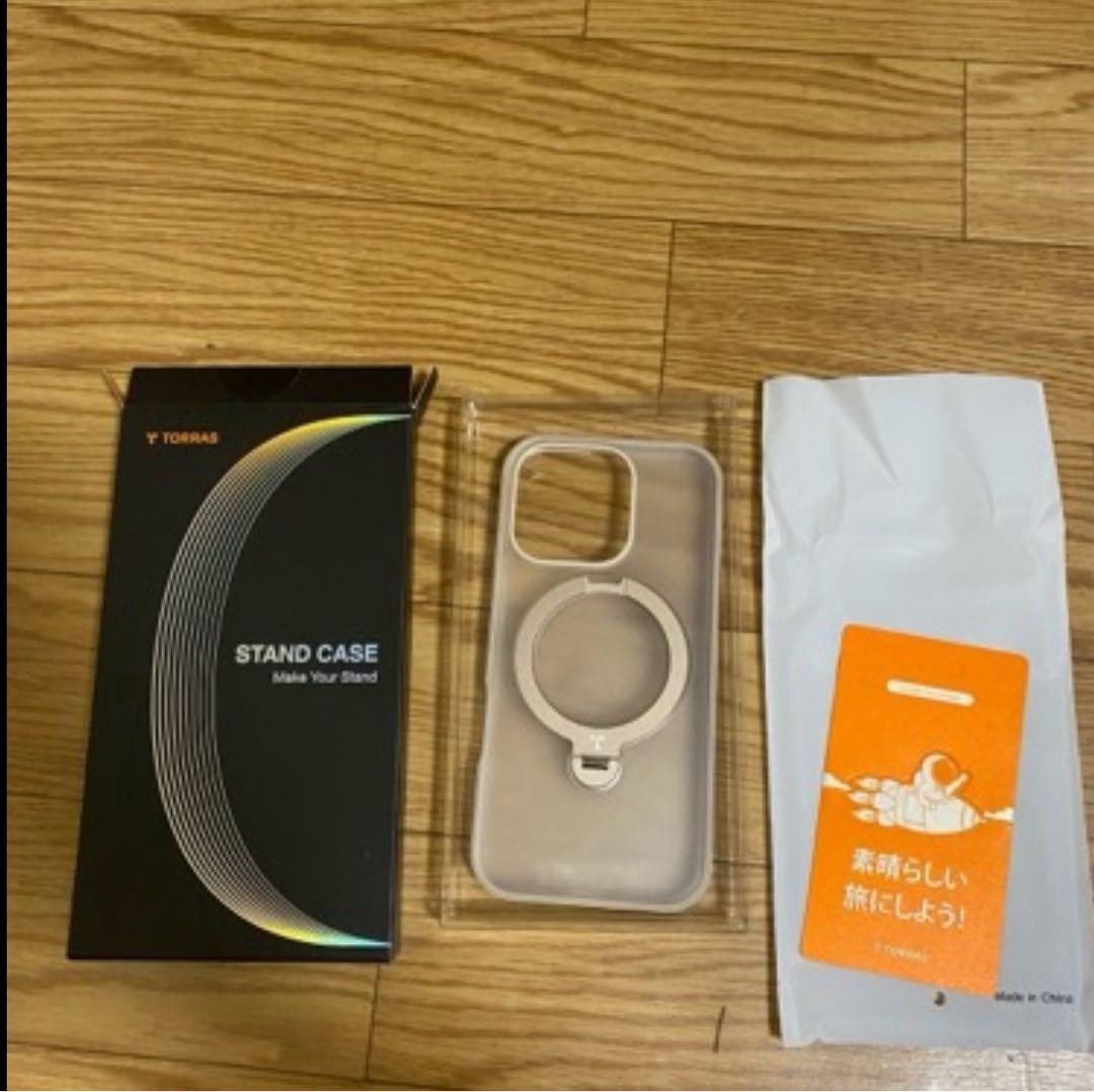 TORRAS iPhone 16 Pro ケース 半透明(ローズゴールド)