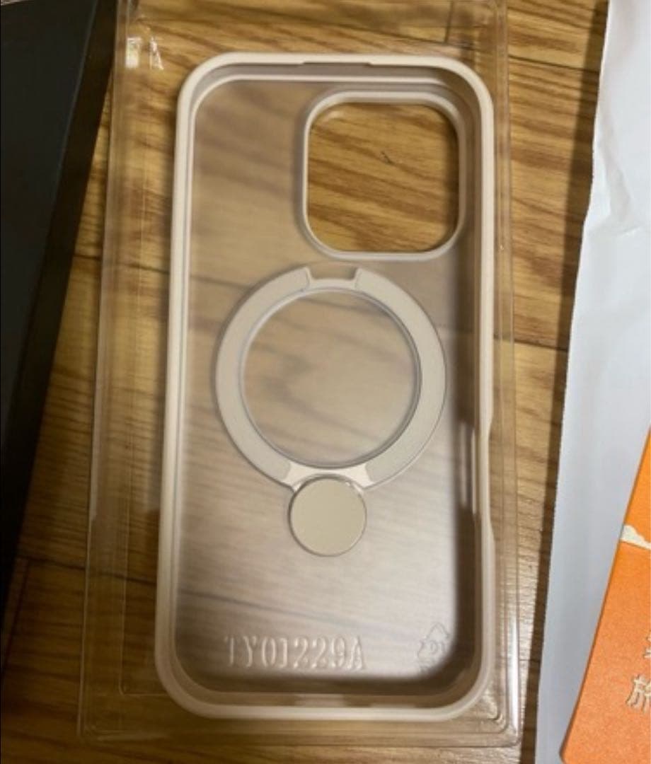 TORRAS iPhone 16 Pro ケース 半透明(ローズゴールド)
