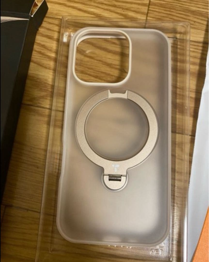 TORRAS iPhone 16 Pro ケース 半透明(ローズゴールド)