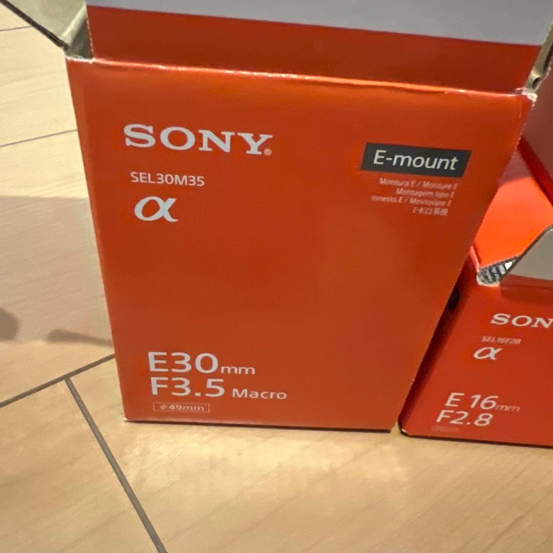 SONY α6000 ミラーレスカメラ レンズ4本セット