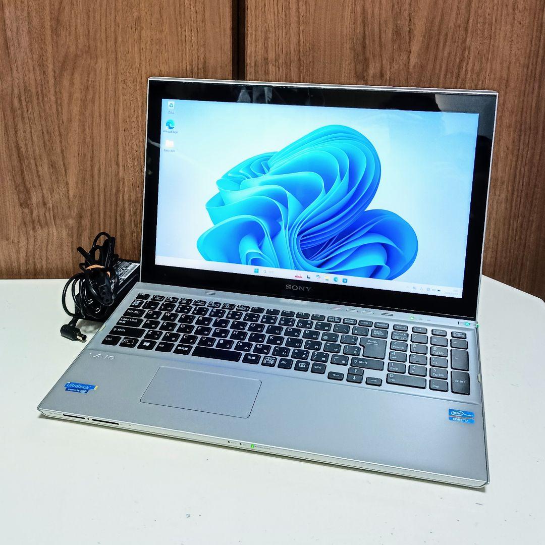 SONY VAIO Corei7 メモリ16GB SSD512GB タッチパネル