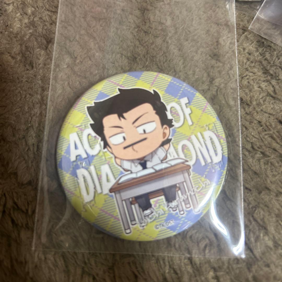 ダイヤのA 原画展 缶バッジ アクキー