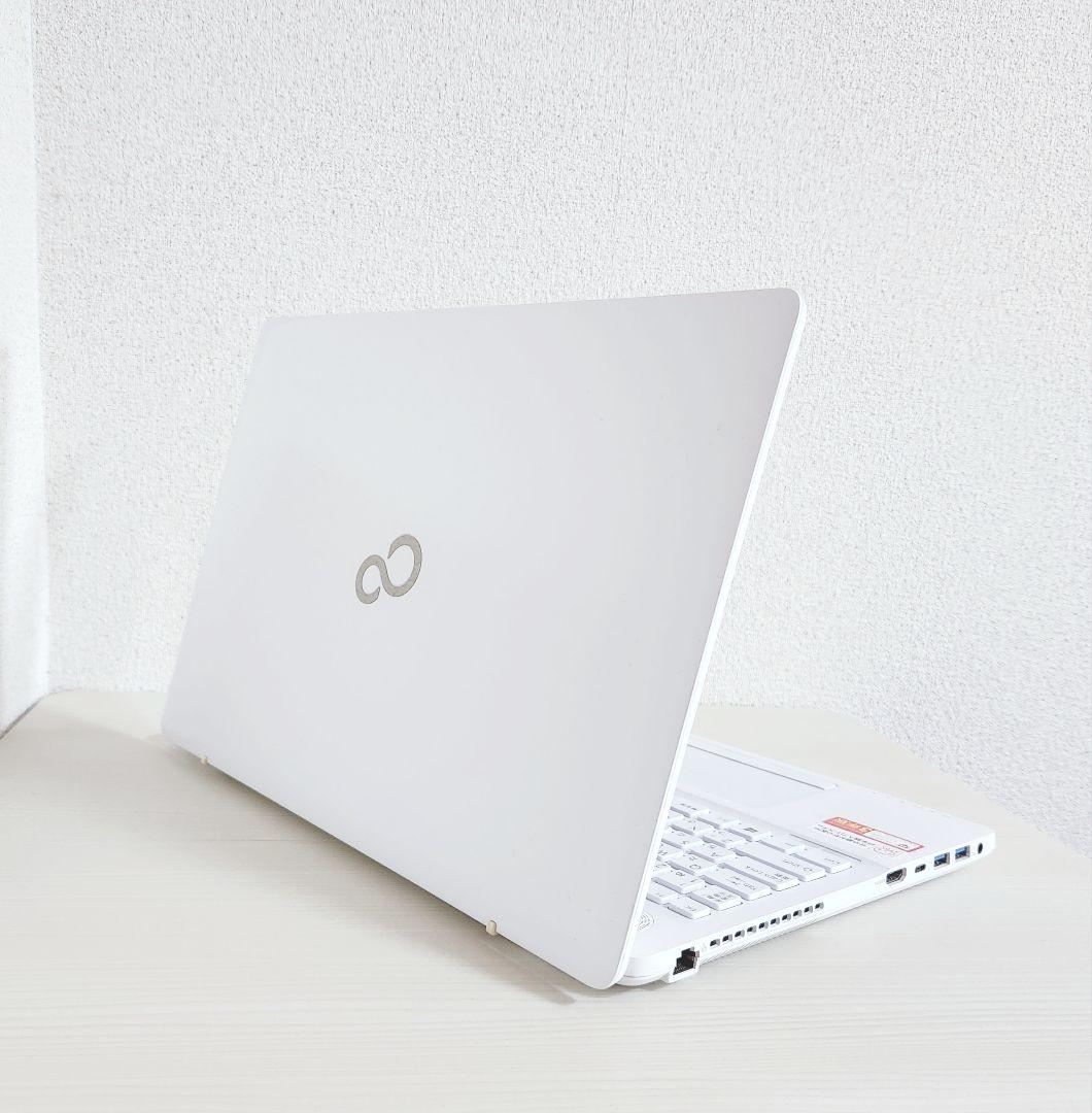 【Office付き】超美品☆富士通☆ノートパソコン☆8GB☆SSD240GB