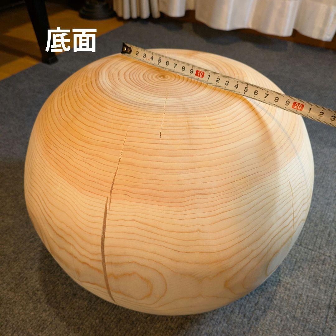 檜　丸型　高さ約27㎝