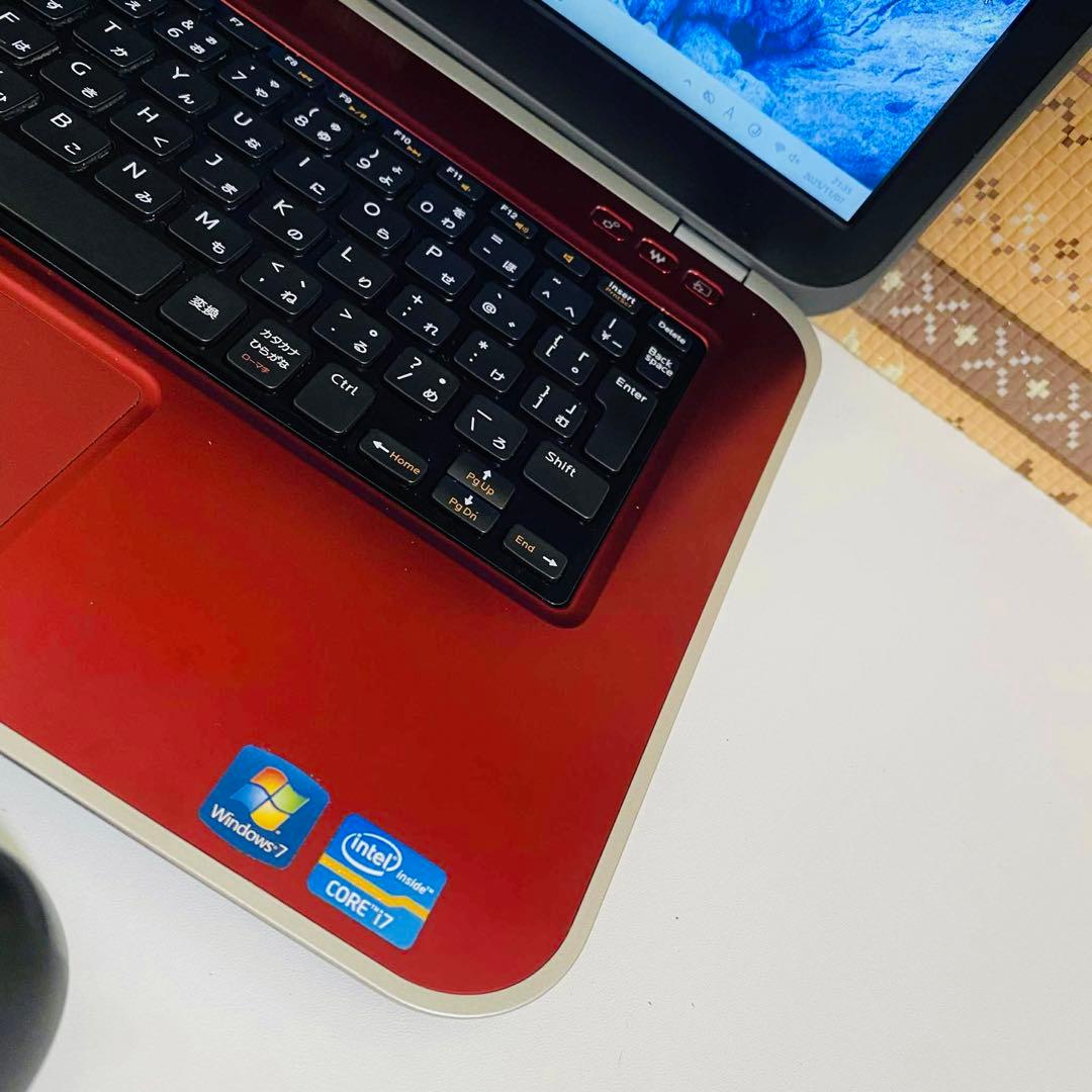 Y918 Dellノートパソコン i7メモリ8G高速SSD Windows11