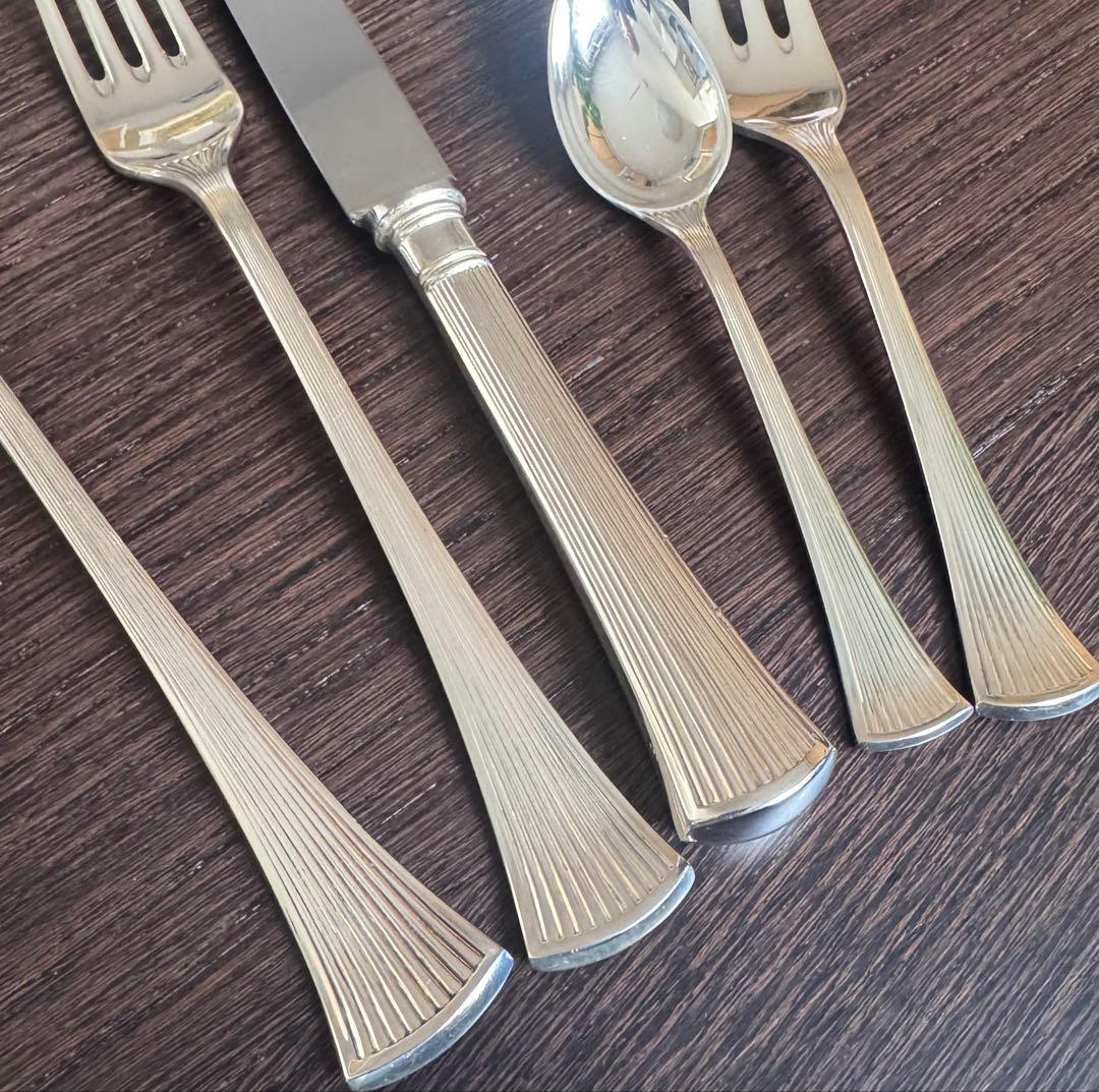 ①ROBBE&BERKING ロベ＆バーキング シルバーコーティング 5本セット