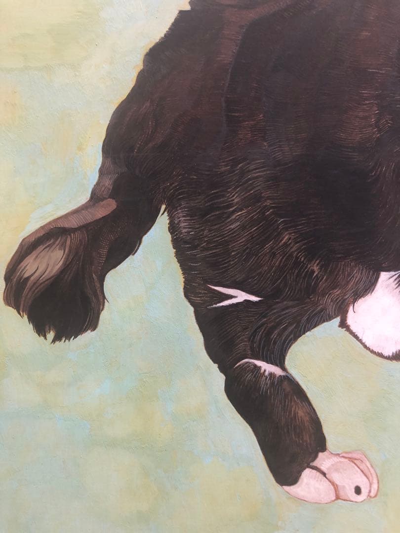 原画「ハッチ」《＋猫イラスト３枚無料プレゼント》水彩画