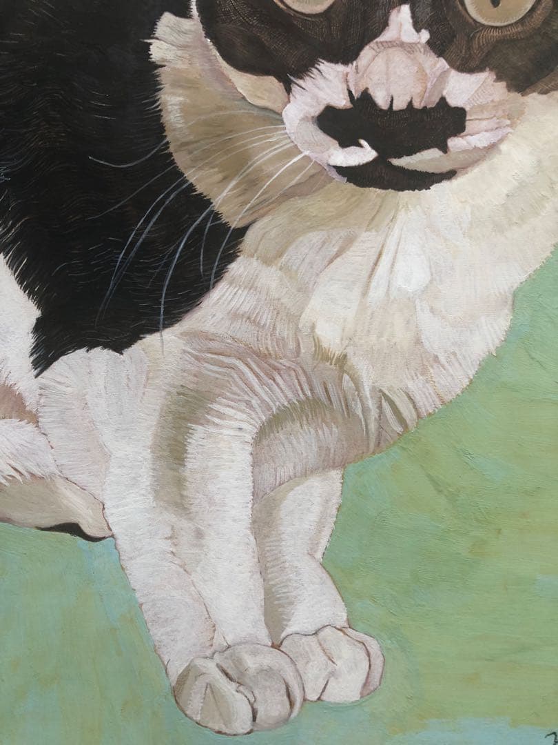 原画「ハッチ」《＋猫イラスト３枚無料プレゼント》水彩画