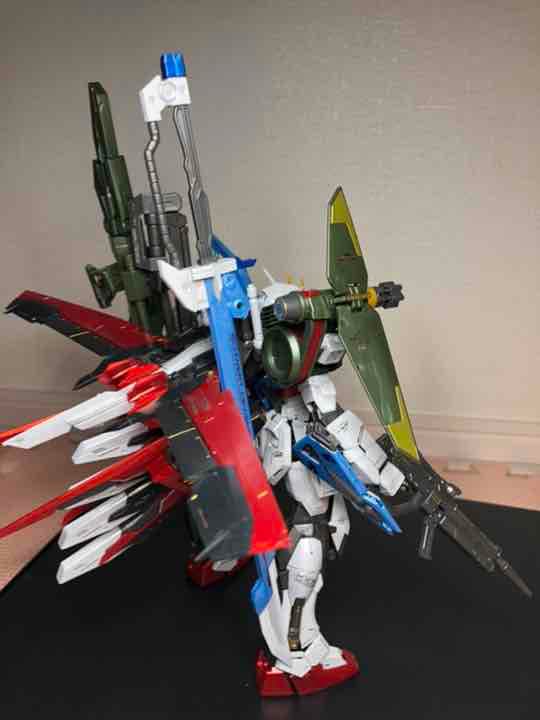 MG パーフェクトストライクガンダム　スペシャルコーティング　完成品　無塗装