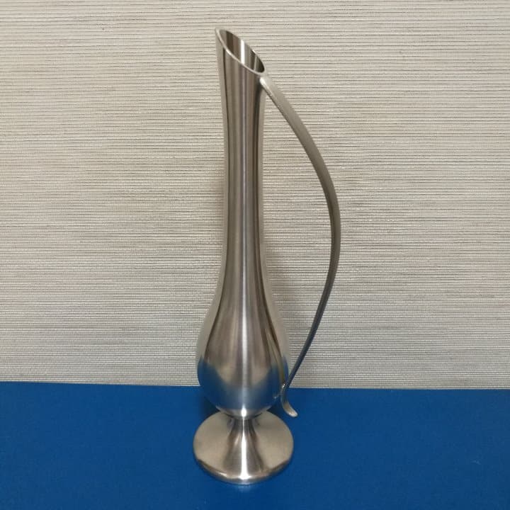 ピューター　花器　一輪挿し　ビールジョッキ