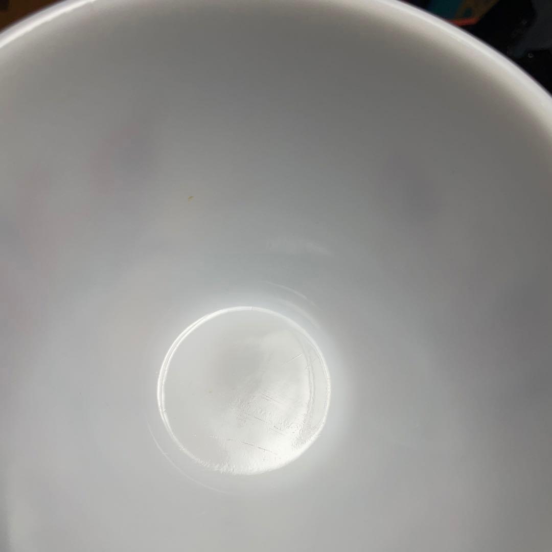 Fire King モダンチューリップ　　　グリーズジャー　ミキシングボウル