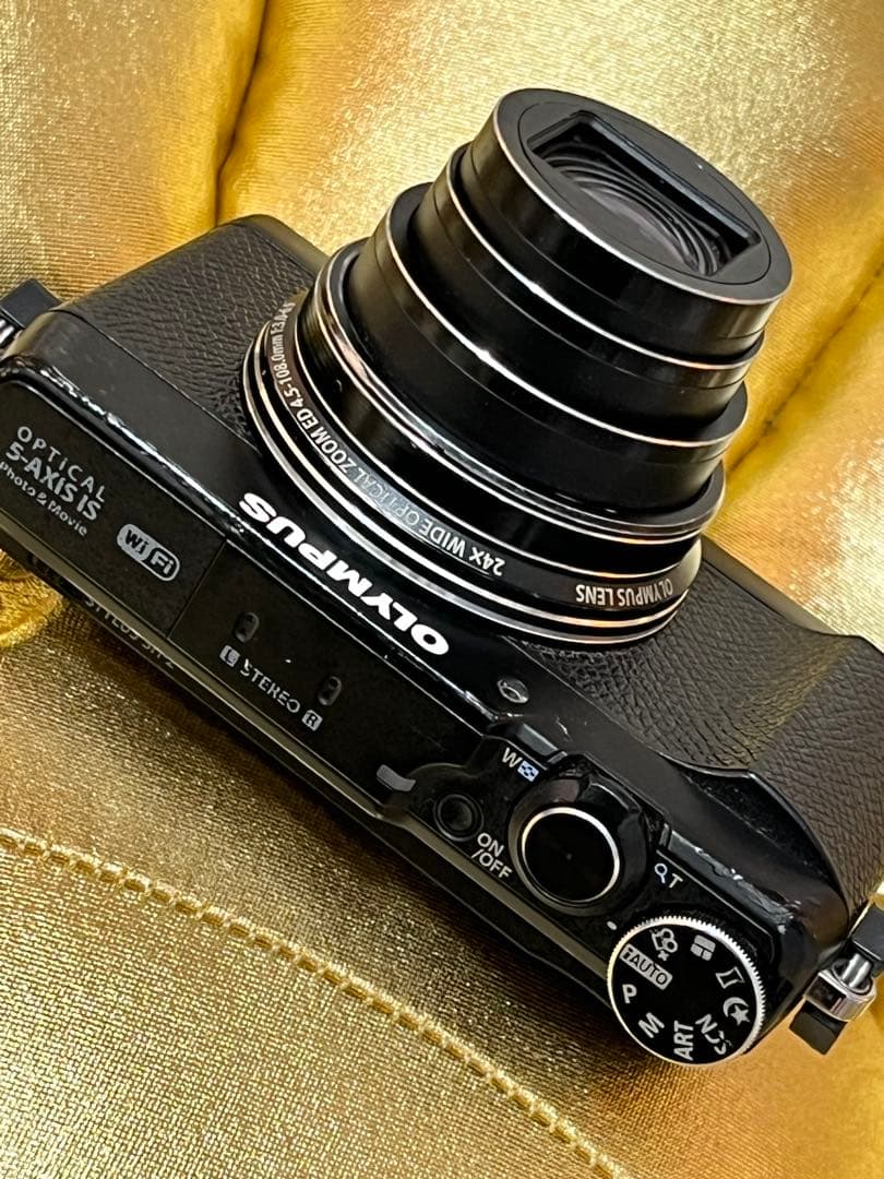 RAW撮影対応 OLYMPUS STYLUS SH-2 ブラック 付属品完備