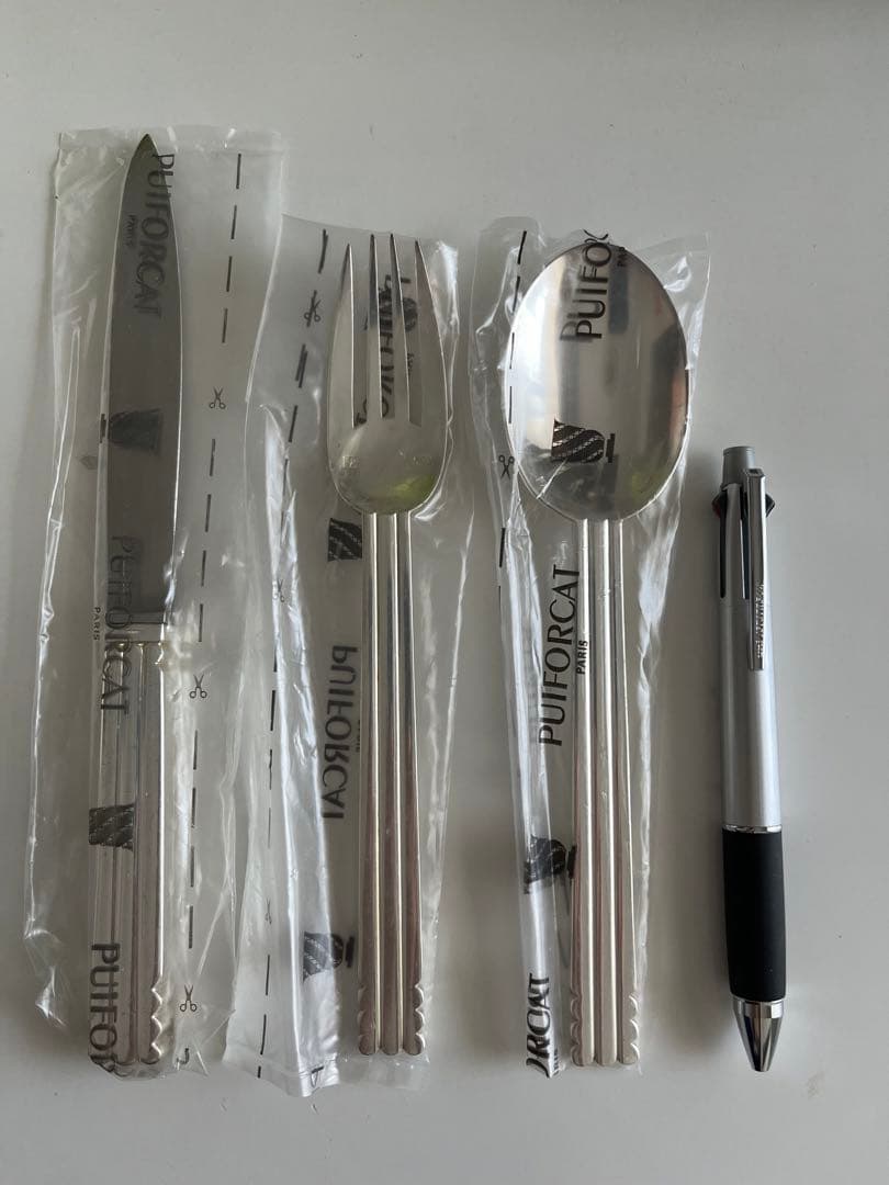 ピュイフォルカ カトラリーセット 【未使用品】フォークスプーンナイフ セット