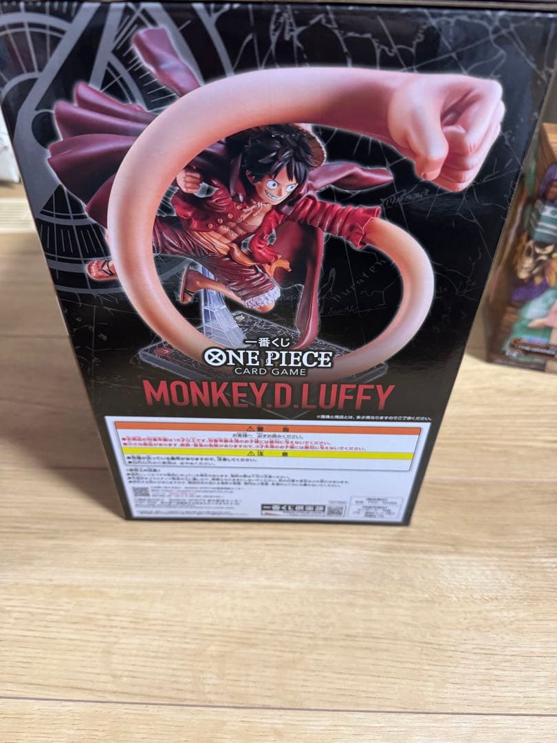 ONEPIECECARDGAMEフィギュア　A賞モンキー•D•ルフィ＋おまけ付き
