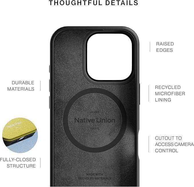 iPhone 16 Pro Max（レモン） 内蔵マグネット