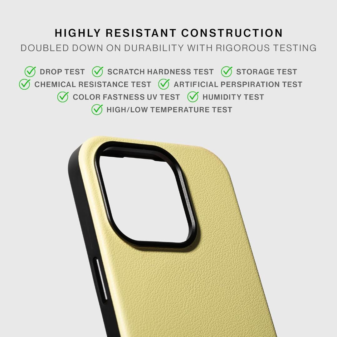 iPhone 16 Pro Max（レモン） 内蔵マグネット