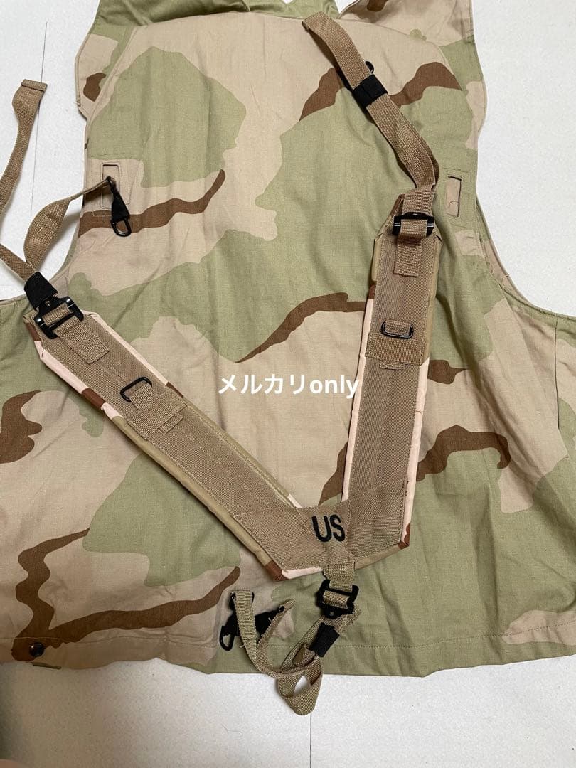 米軍放出品3Cカモ ジャケット/ベスト/サスペンダーセット 軍服 迷彩服