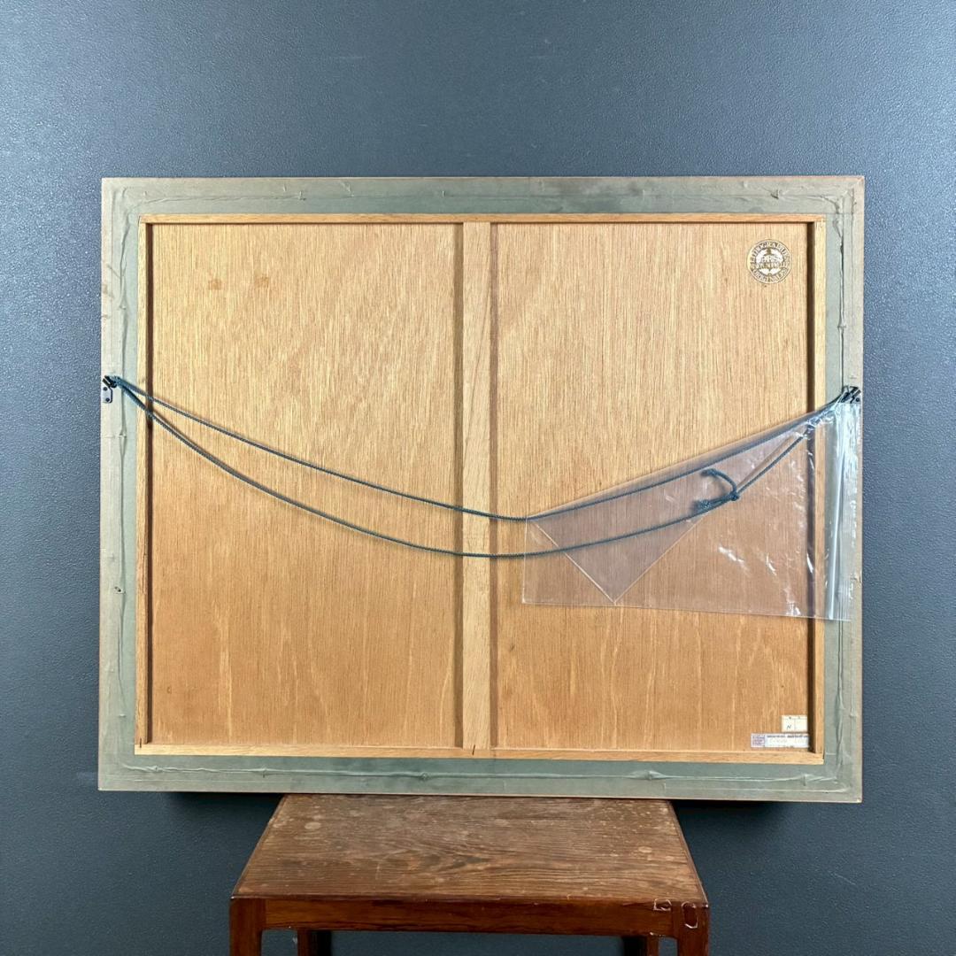 アンドレ・ブーリエ「MON VILLAGE」リトグラフ 直筆サイン・作品保証書有