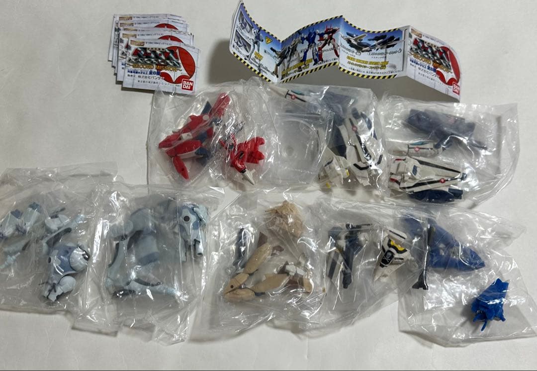 HG マクロス　SECOND　MISSION　全8種コンプリート