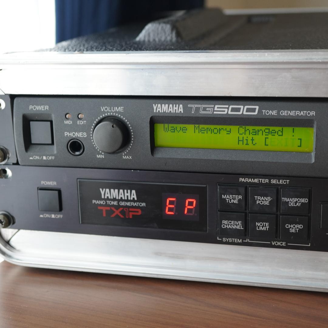 鍵盤楽器 Yamaha TG500 & TX1P Piano Tone Generator