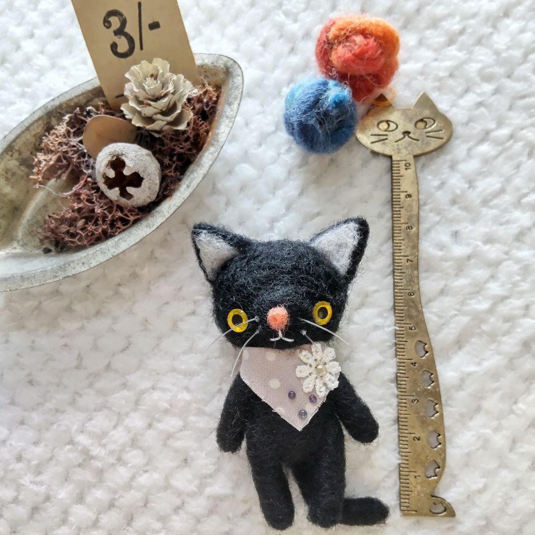 【確認用】黒猫さん✻羊毛フェルト