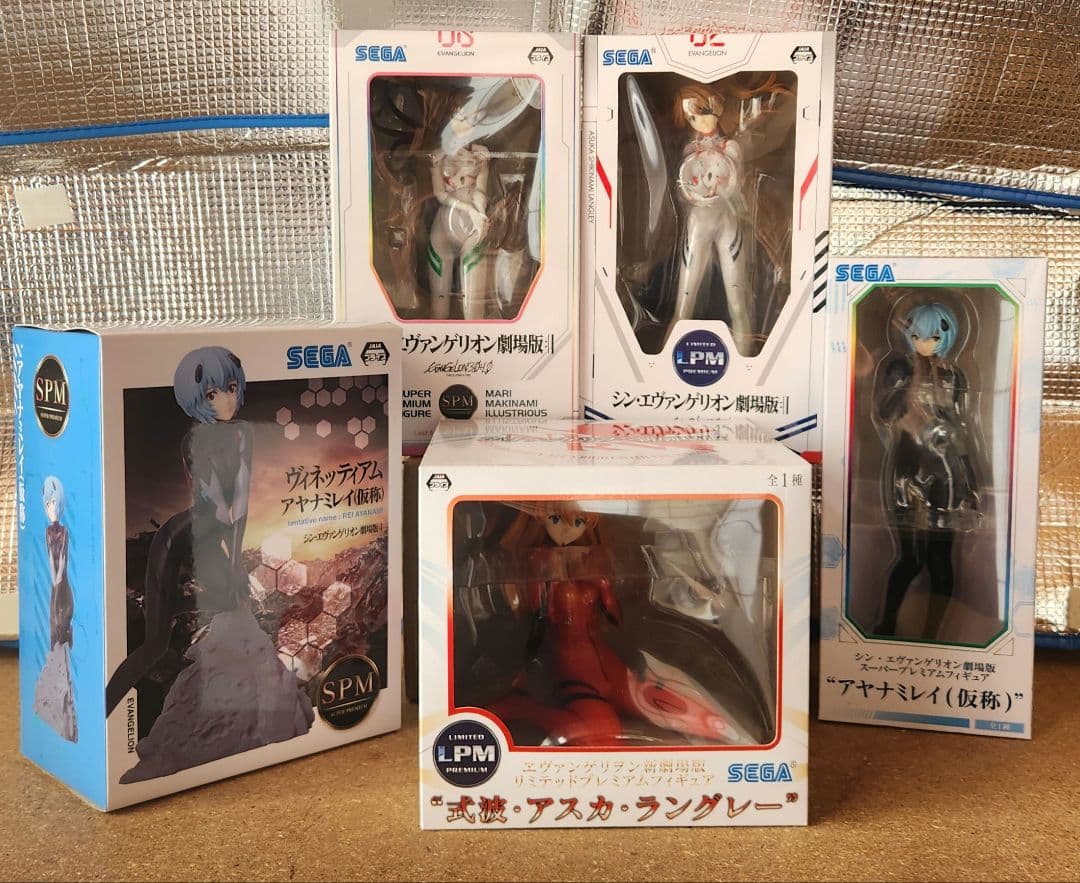 新品 未開封 エヴァンゲリオン フィギュア まとめ売り エヴァ