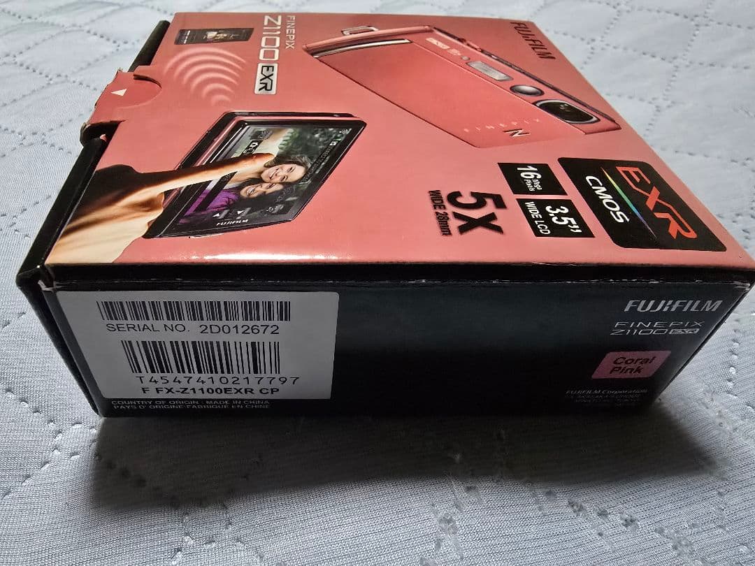 【美品】FUJIFILM FinePix Z1100 EXR コーラルピンク