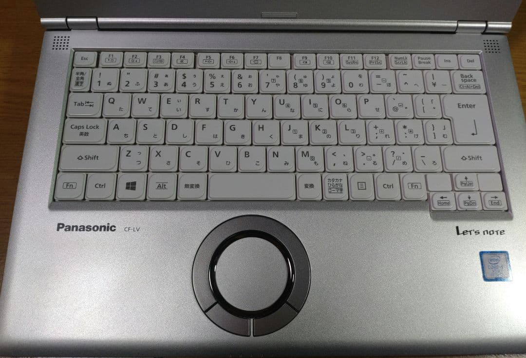 Panasonic Let's note 本体、ACアダプター付