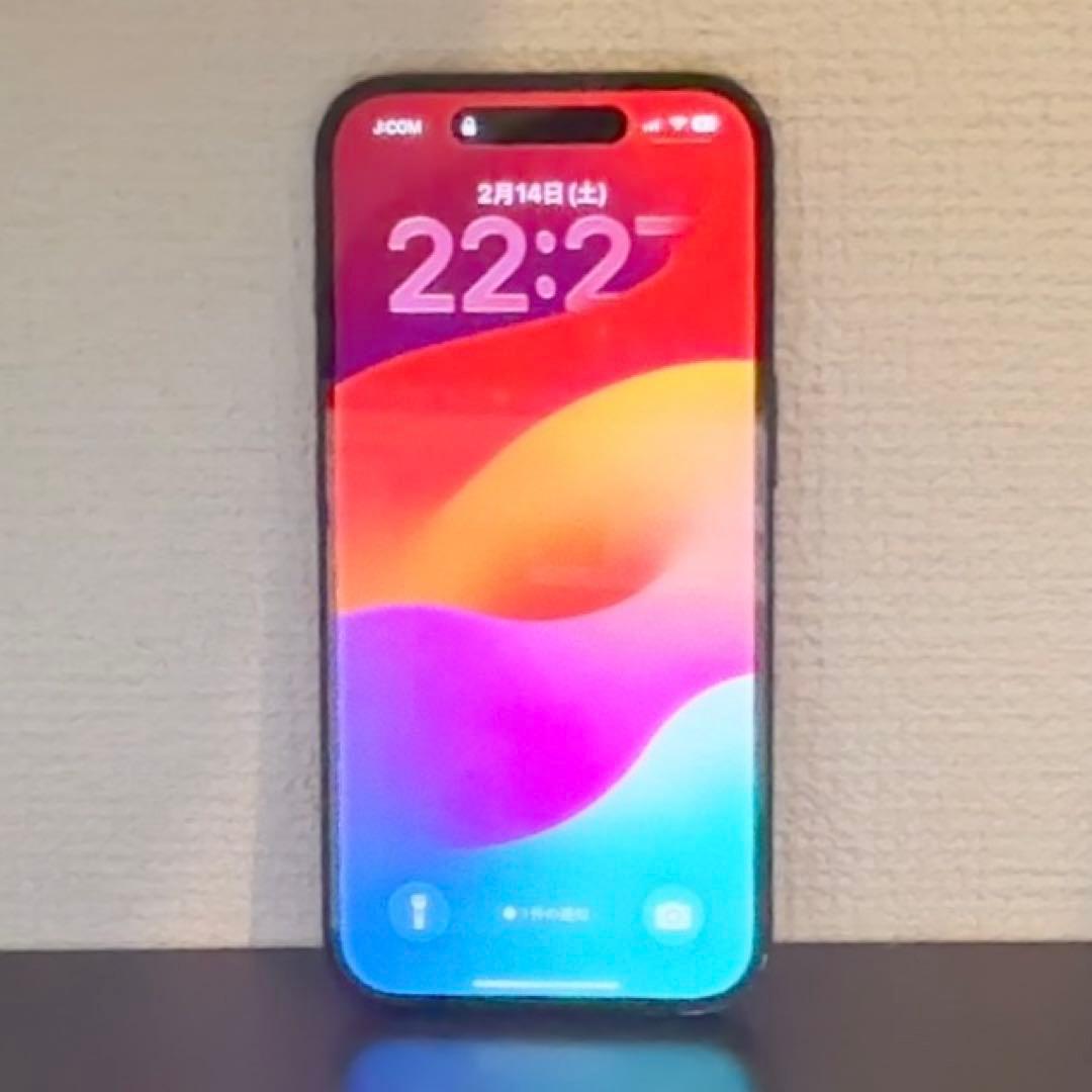 iPhone16本体 MYDQ3J/A ブラック SIMフリー 保証有 画面傷有