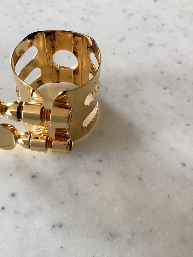 WoodStone アルトサックスリガチャー Selmer用